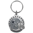 Dallas Cowboys Carved Metal Key Chain